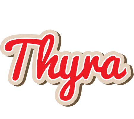 Thyra chocolate logo