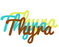 Thyra cupcake logo