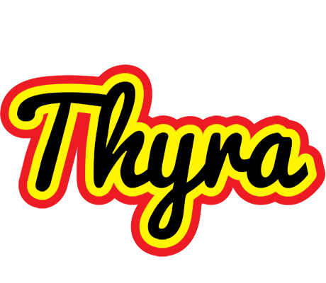 Thyra flaming logo