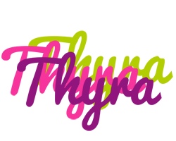 Thyra flowers logo