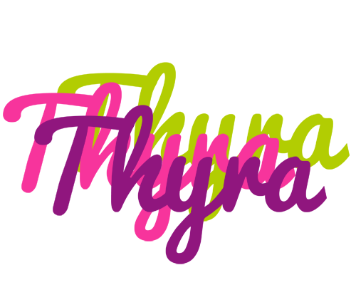 Thyra flowers logo