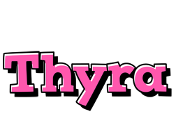 Thyra girlish logo