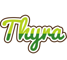 Thyra golfing logo