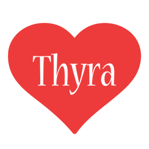 Thyra love logo