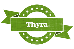 Thyra natural logo