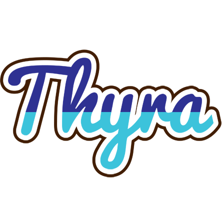 Thyra raining logo