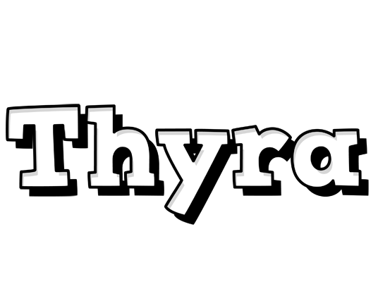 Thyra snowing logo