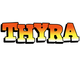 Thyra sunset logo