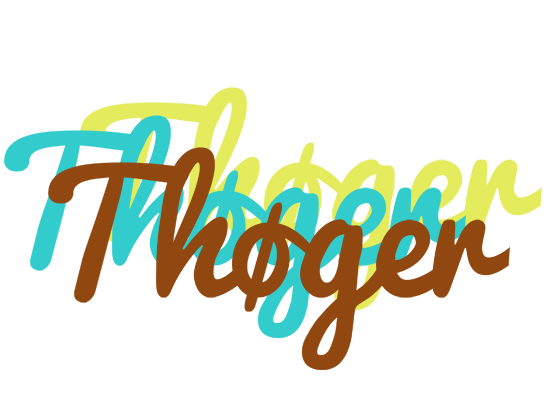 Thøger cupcake logo