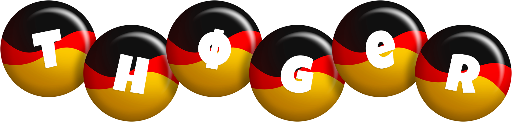Thøger german logo