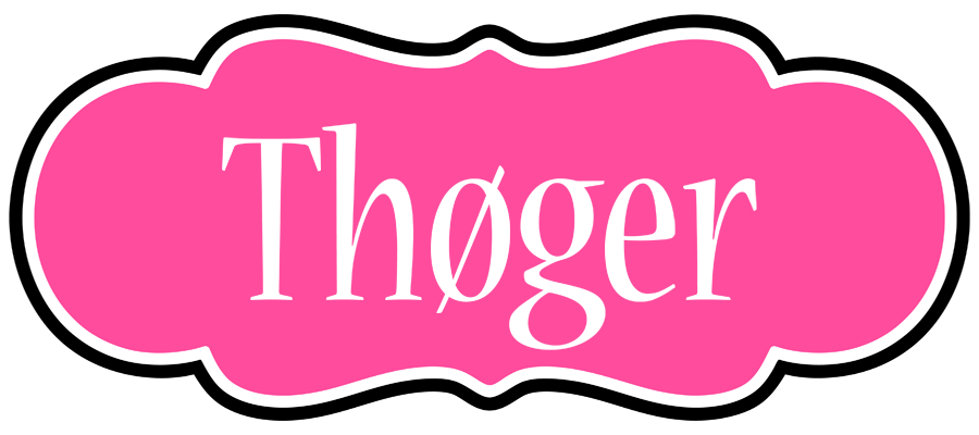 Thøger invitation logo