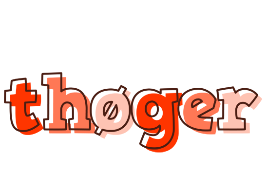 Thøger paint logo