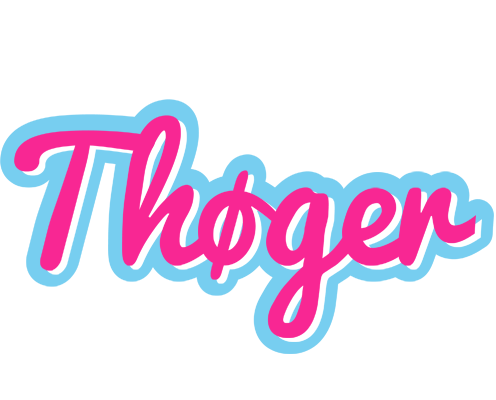 Thøger popstar logo
