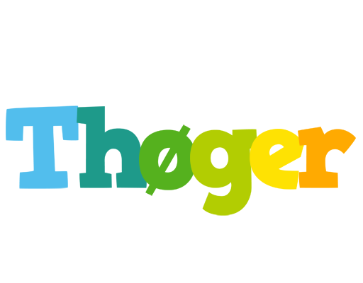 Thøger rainbows logo