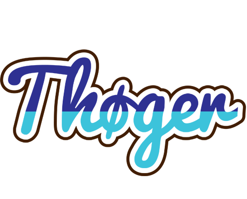 Thøger raining logo