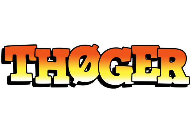 Thøger sunset logo