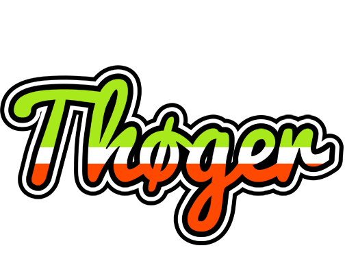 Thøger superfun logo