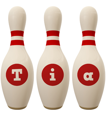 Tia bowling-pin logo