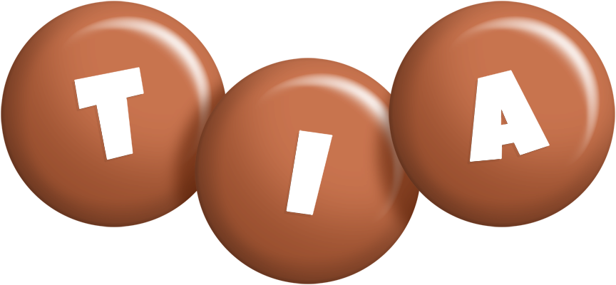 Tia candy-brown logo