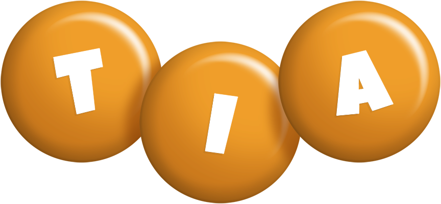 Tia candy-orange logo