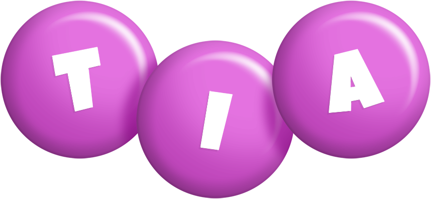 Tia candy-purple logo
