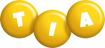 Tia candy-yellow logo