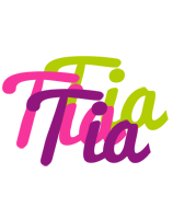 Tia flowers logo