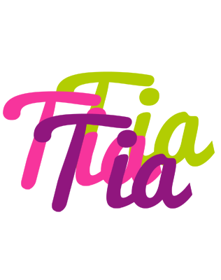 Tia flowers logo