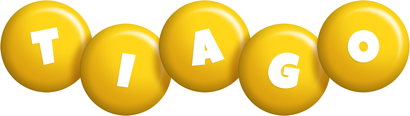 Tiago candy-yellow logo