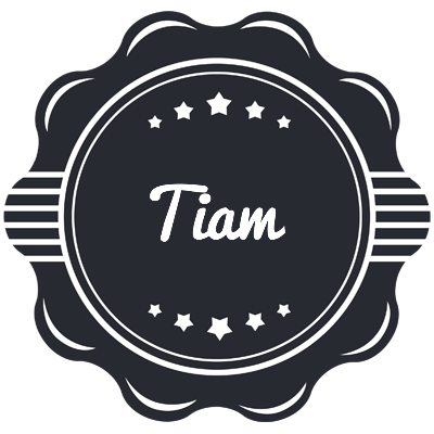 Tiam badge logo