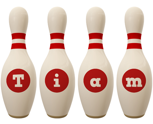 Tiam bowling-pin logo