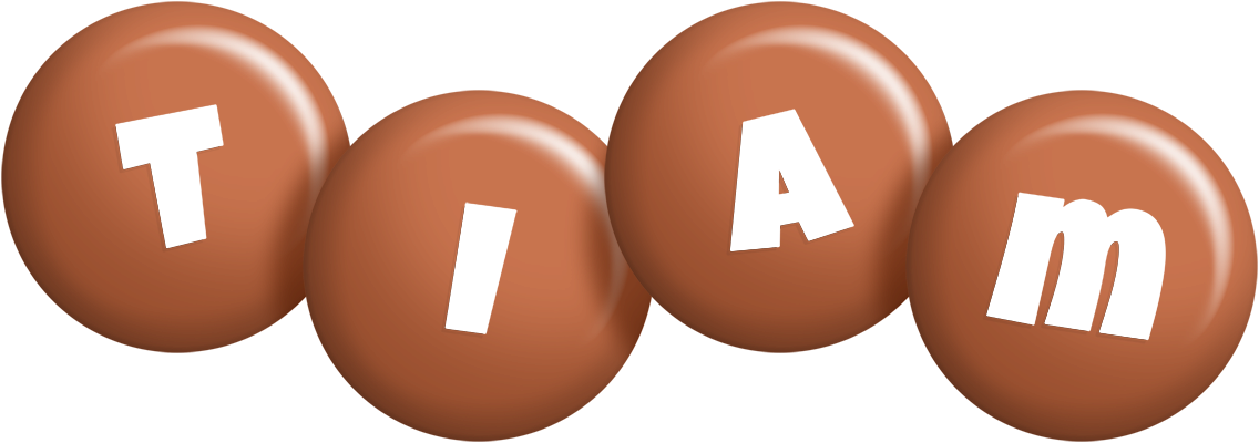 Tiam candy-brown logo