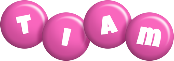 Tiam candy-pink logo