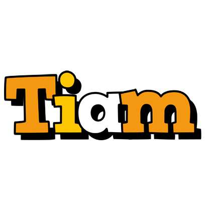 Tiam cartoon logo