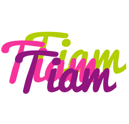 Tiam flowers logo