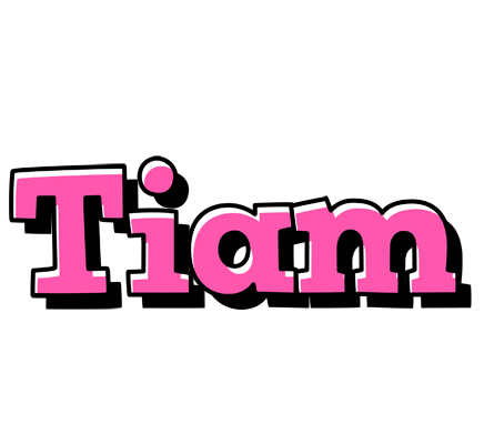 Tiam girlish logo