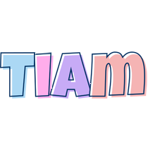 Tiam pastel logo