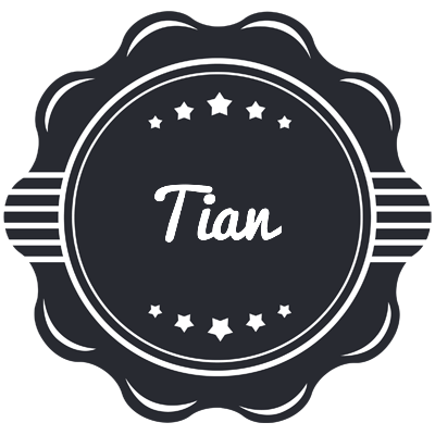 Tian badge logo