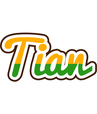 Tian banana logo