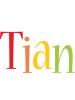 Tian birthday logo