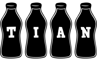 Tian bottle logo