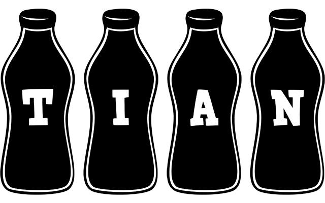 Tian bottle logo