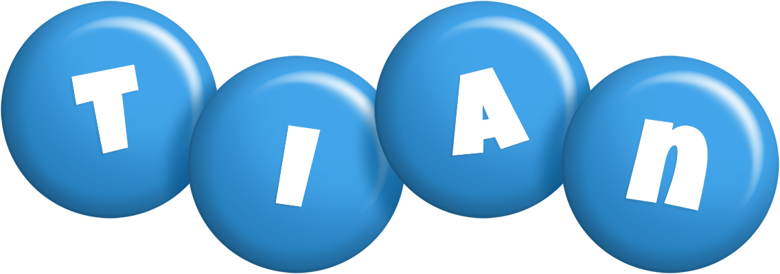 Tian candy-blue logo