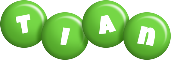 Tian candy-green logo