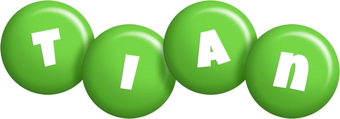 Tian candy-green logo