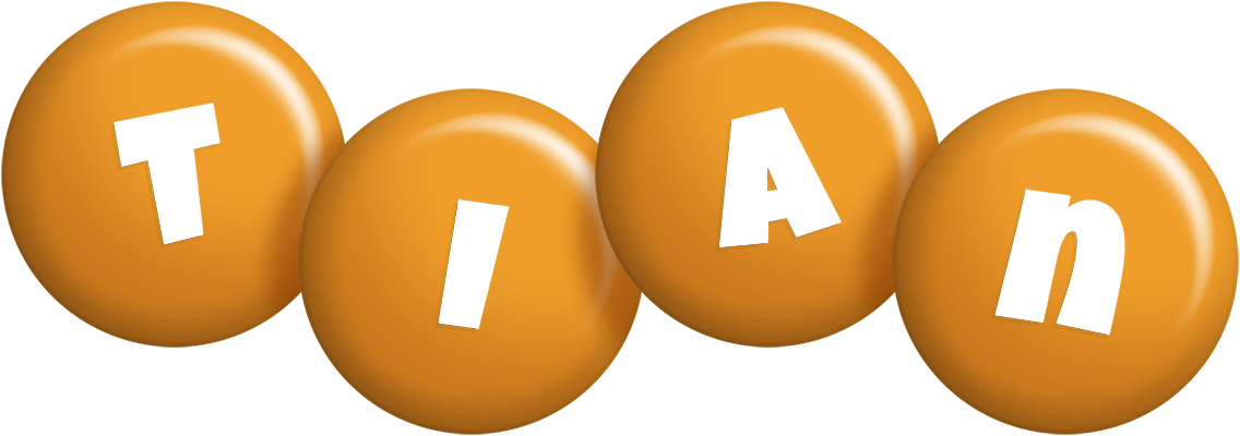 Tian candy-orange logo