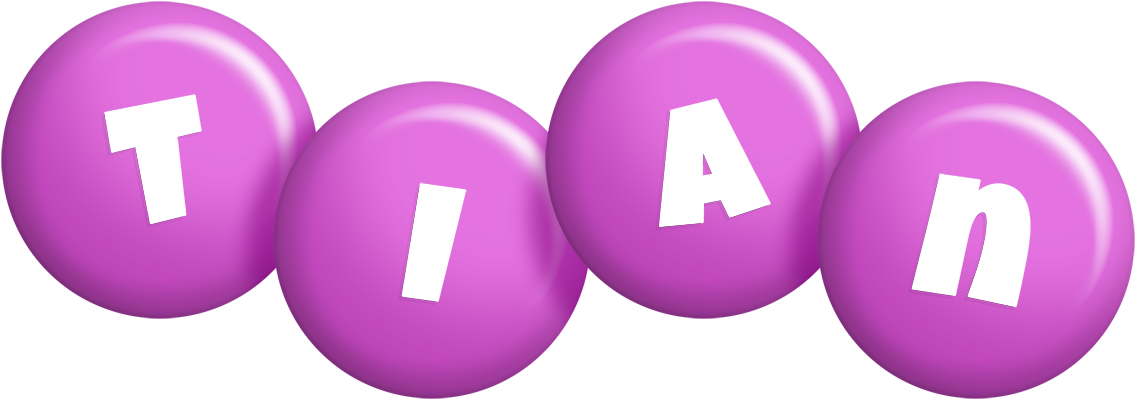 Tian candy-purple logo