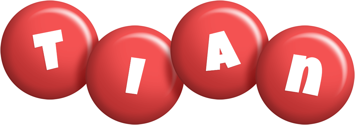 Tian candy-red logo