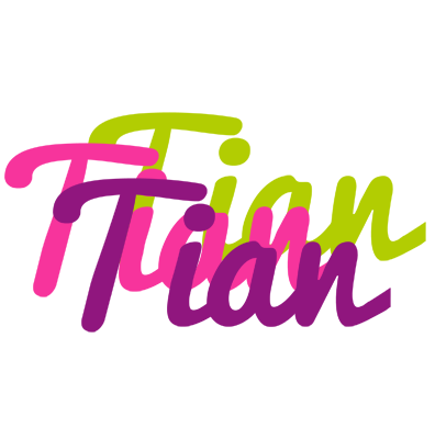 Tian flowers logo