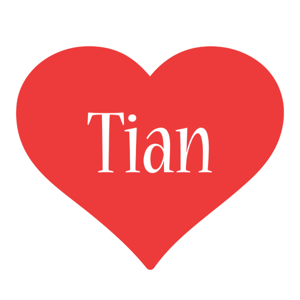 Tian love logo